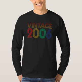 Camiseta Vintage 2006 16th Birthday For Boys & Girls 16 Yea