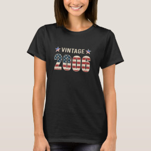 Camiseta Vintage 2006 19th Birthday Shirt 19 Anos