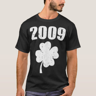 Camiseta Vintage 2009 15 Birthday Saint Patricks Day Sham