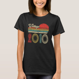 Camiseta Vintage 2010 Feita Em 2010, Aniversário De 12, 12