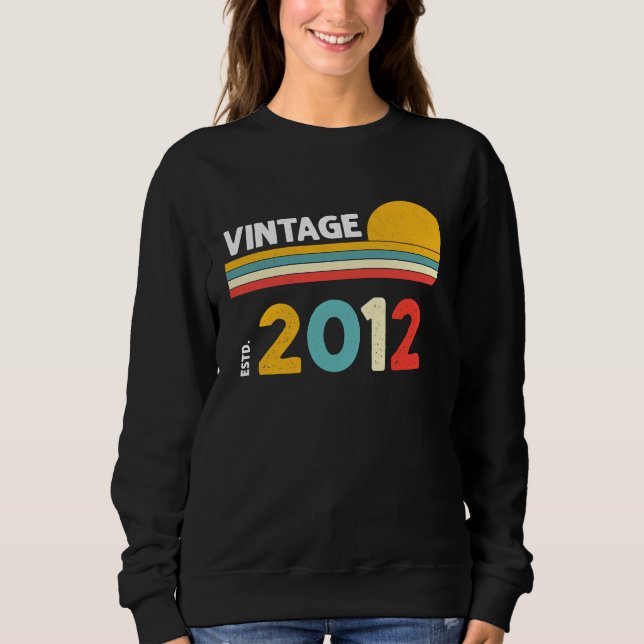 Camiseta Vintage 2012 (Frente)
