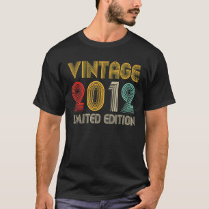 Camiseta Vintage 2012, 10 anos, 10 anos, 10.o aniversário