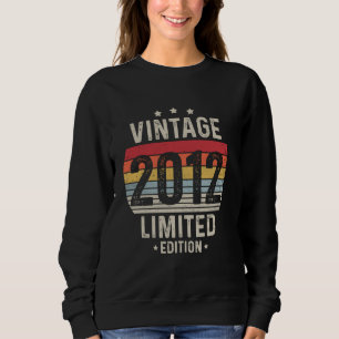 Camiseta Vintage 2012 Limited Edition 12 Birt