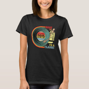Camiseta Vintage 2015 Best of I Classic 7 Birthday Viny