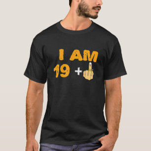Camiseta Vintage 20 Birthday Para Menina De 20 Anos