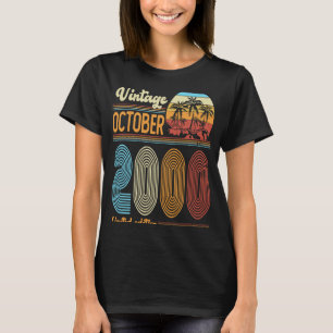 Camiseta Vintage, 23 anos, outubro de 2000 Mulheres