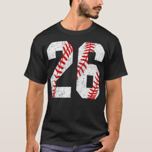Camiseta Vintage 26 Baseball Laces Baseball Mãe Jersey Love