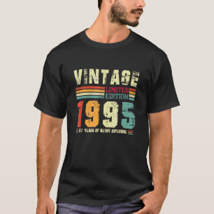 Camiseta Vintage 27 Years Old Retro Birthday Awesome Since
