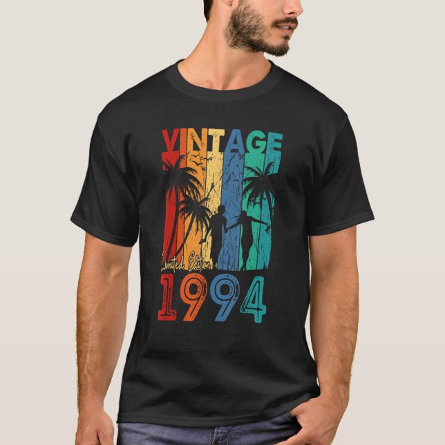 Camiseta Vintage 29th 29 Year Men Vintage 1994 (Frente)