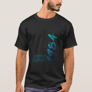 Camiseta Vintage 40 Birthday I Limited Edition 1984