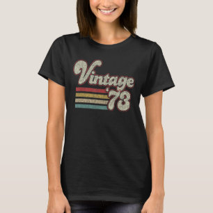 Camiseta Vintage 50. º aniversário de 1973 Retro 50. º anos
