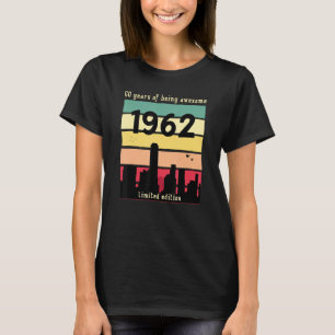 Camiseta Vintage 60th Birthday T Shirt Retro Limited Editio