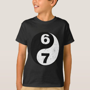 Camiseta Vintage 6 7 Yin Yang Namaste Seis Sete Nostalgia
