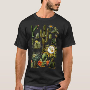 Camiseta Vintage 70s Boho Botany Botânica Cactus Succulent