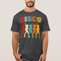 Vintage 70s Disco Themed Retro Disco Dança 1970s