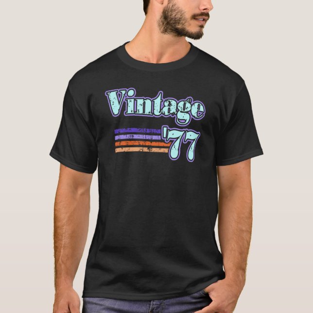 Camiseta Vintage 77 (Frente)