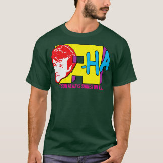 Camiseta Vintage 80s AHa TV FanArt Design