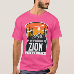 Camiseta Vintage 80s Zion National State Park Trip G