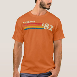 CAMISETA VINTAGE 82 RETRO STRIPES