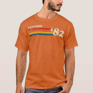 CAMISETA VINTAGE 82 RETRO STRIPES