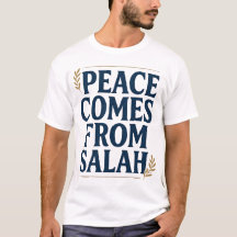 Camiseta Vintage 'A Paz Vem da Salah'