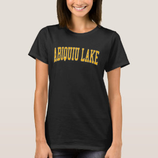 Camiseta Vintage Abiquiu Lake desagrada Estilo de Varsidade