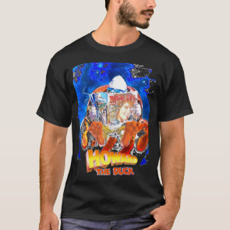 Camiseta Vintage Abstrato Howard, O Pato Mestre Arte Para