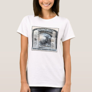 Camiseta Vintage Ad Para Preparações Padrão De Hunnewells