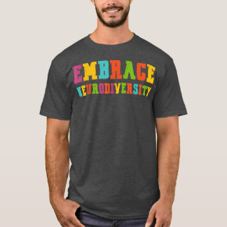 Camiseta Vintage ADHD Autismo ASD Embrace Neurodiversidade