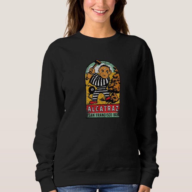 Camiseta Vintage Alcatraz Prison (Frente)