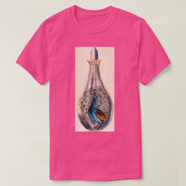 Camiseta Vintage Alchemical Peacock (Frente do Design)
