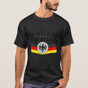 Camiseta Vintage Alemanha - Bandeira da Alemanha