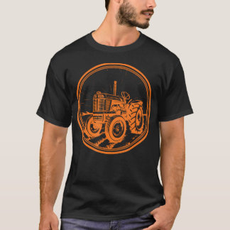 Camiseta Vintage Alis Chalmers Wd45 Tractor Farming Style P