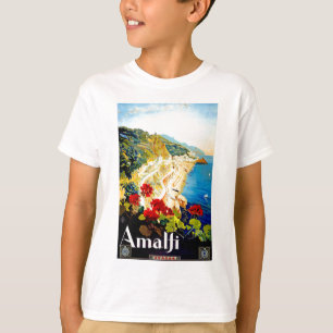 Camiseta Vintage Amalfi Itália Europe Viagem