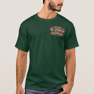 Camiseta Vintage Amarillo Texas Rota 66 100 Anos