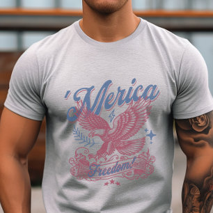 Camiseta Vintage América Patriótica