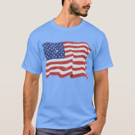 Camiseta Vintage American Flag