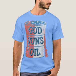 Camiseta Vintage American Flag Barrel, Deus Armas e Petróle