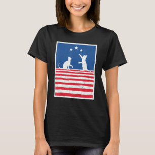 Camiseta Vintage American Flag Cat 4 De Julho_1