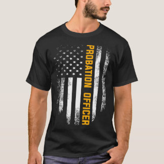 Camiseta Vintage American Flag Officer Gift
