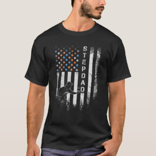 Camiseta Vintage American Flag Proud Ping Pong Stepdad Tabu