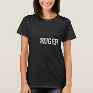 Camiseta Vintage American Flag Retro Ruger Family Match