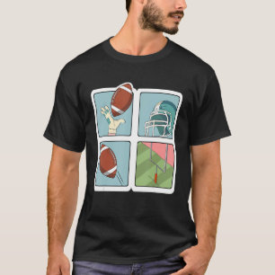 Camiseta Vintage American Football Season Retro Team