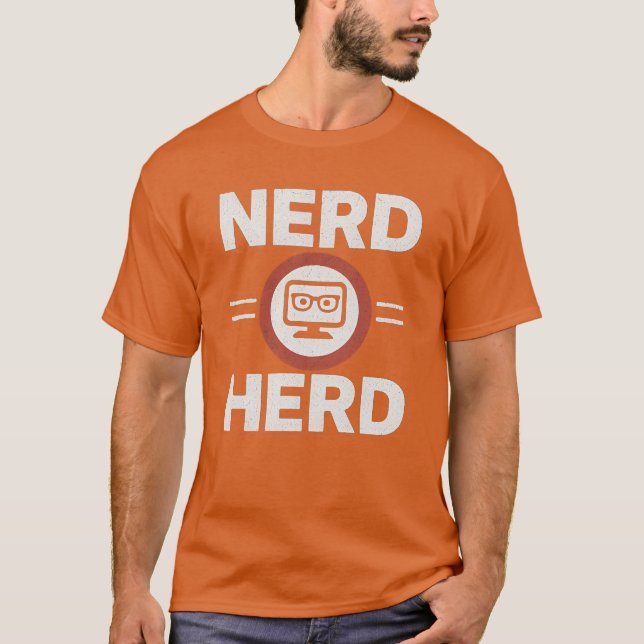Camiseta vintage, amigo nerd (Frente)