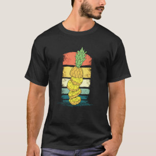 Camiseta Vintage Ananas Pineapple E Frutas Tropicais Hawai