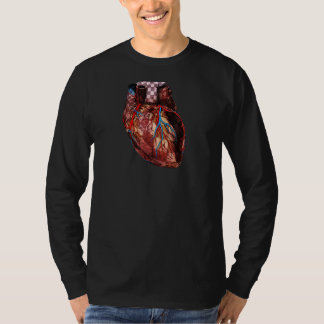 Camiseta Vintage Anatomicamente Correct Human Heart Illustr