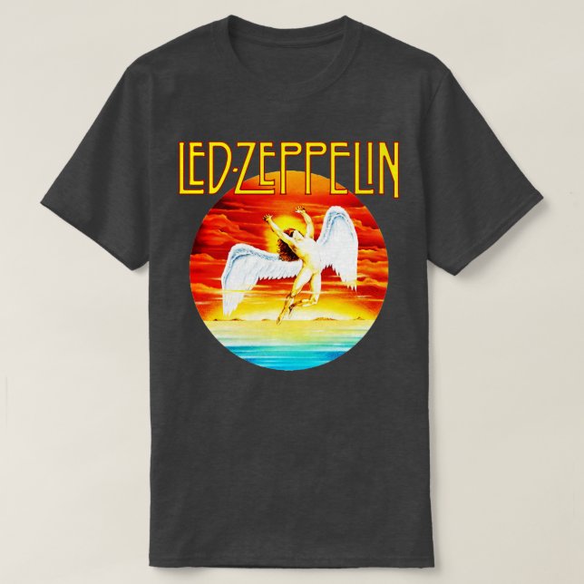Camiseta Vintage Angel Led Zepplin (Frente do Design)