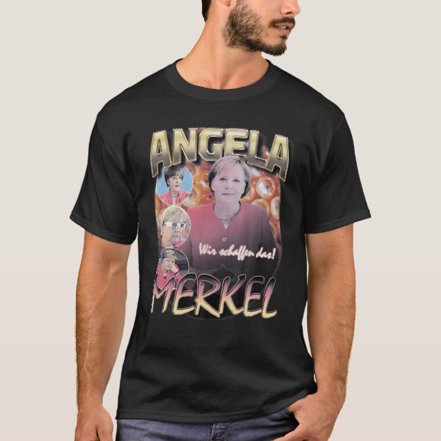 Camiseta Vintage Angelas Tee For Bootleg (Frente)