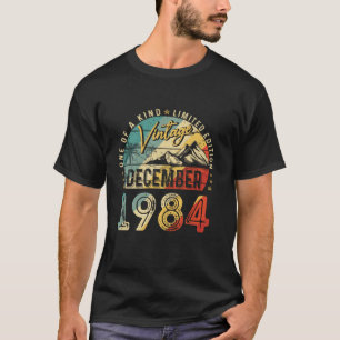 Camiseta Vintage aniversário de 40 anos Men Gift Vintage De