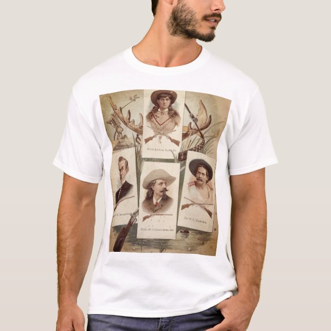 Camiseta Vintage Annie Oakley & Buffalo Bill (Frente)